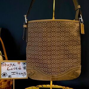 COACH Signature Crossbody Bag Shoulder Bag F10944